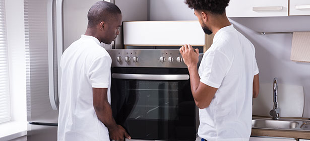 Installing a built-in oven