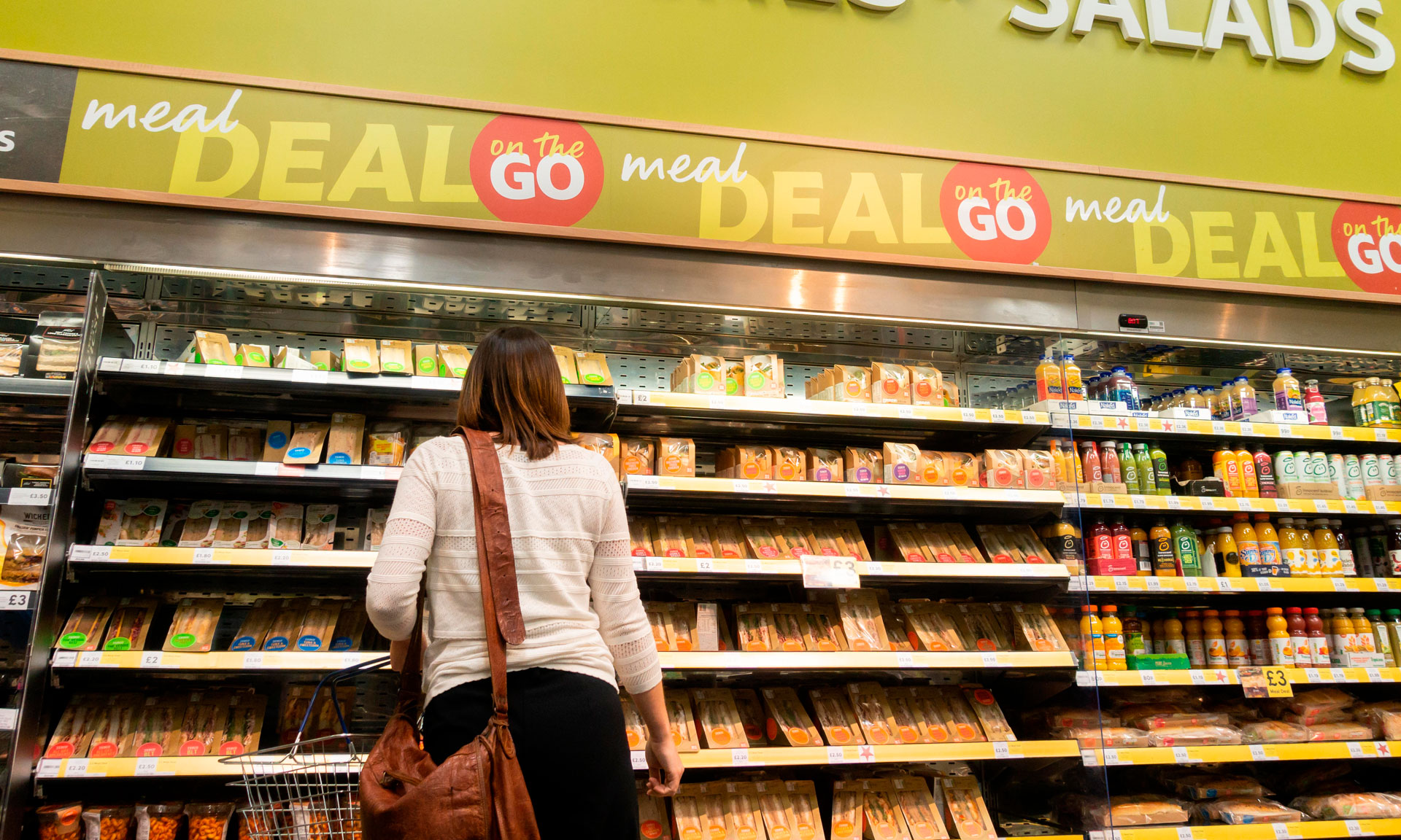 Which shops offer the best value for money on lunchtime meal deals?